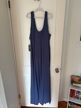HALARA U Neck Flowy Maxi Casual Tank Dress
